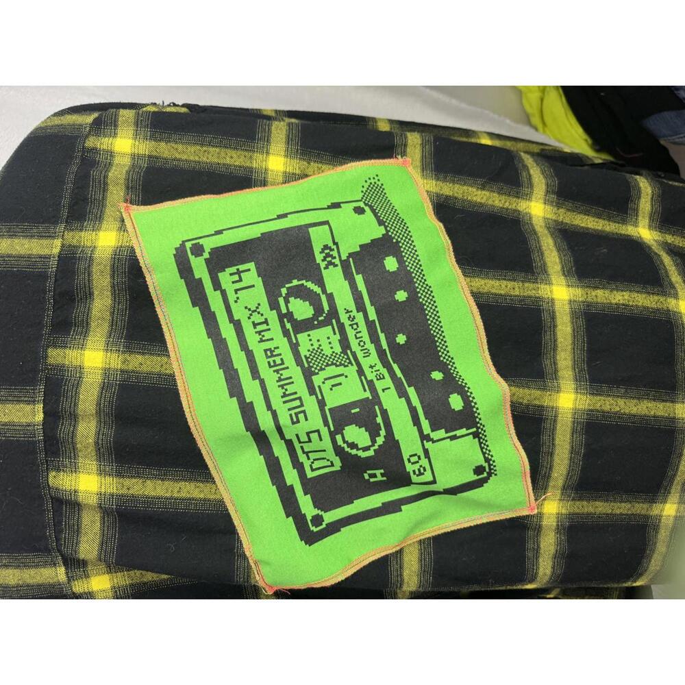 DTS Summer Mix‎ ’14 Cassette Upcycled Plaid Flannel | Original Use